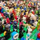 Crie Seu Próprio Minifigure – Peças Personalizáveis 16/40/72/128 Peças