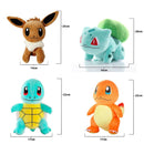 Pelúcia Original Pokemon Pikachu Charizard Gengar Snorlax Charmander Bulbasaur Squirtle Dragonite Anime Desenho Animado